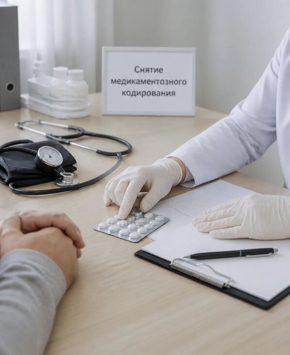 Снятие медикаментозного кодирования в Надыме от 5189 р. | Медзона
